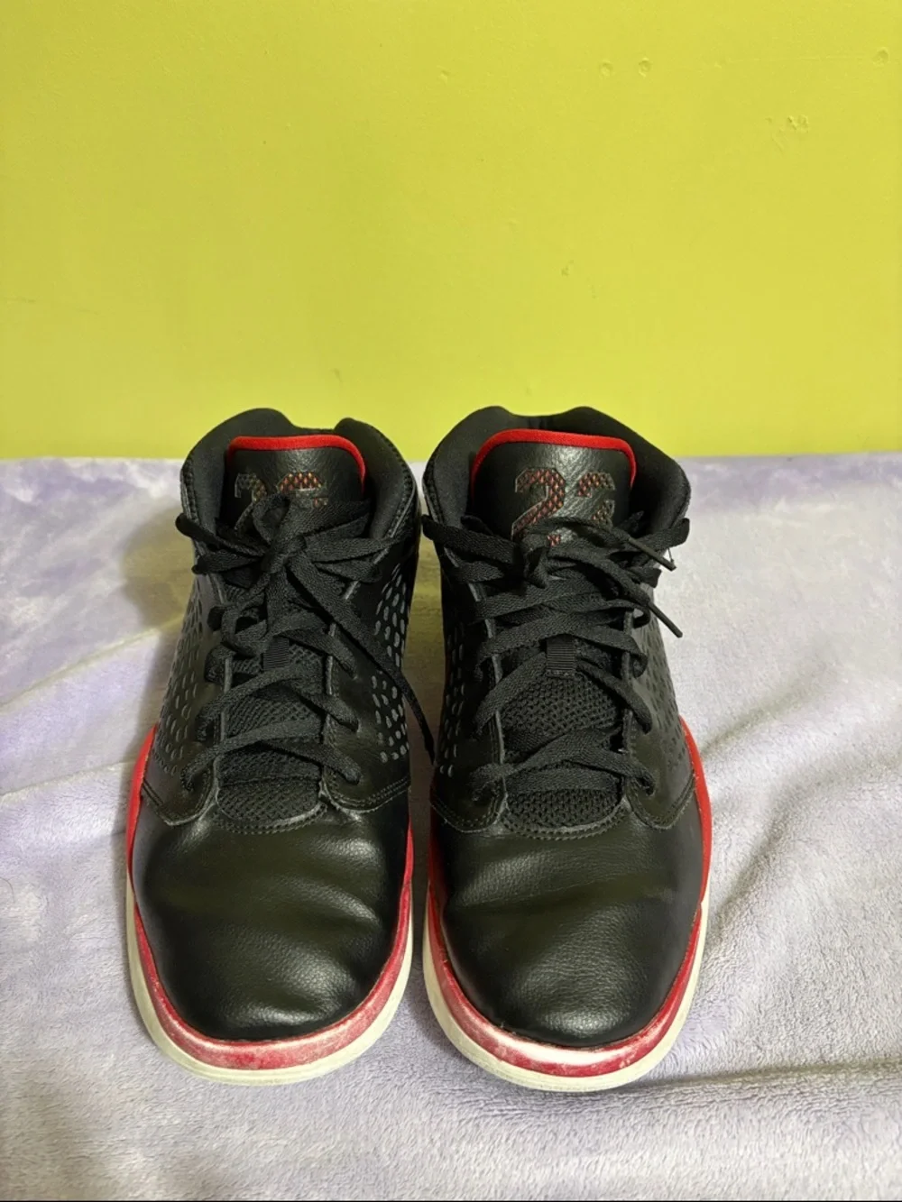 Nike Air Jordan Flight 2015 Bred 768905-001 Men’s Size 12 Black Gym Red